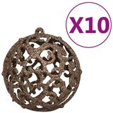 vidaXL Umjetno božićno drvce 300 LED sa šarkama i kuglicama 300 cm | shoptok.hr
