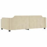  Dnevni krevet krem 90 x 200 cm od tkanine | shoptok.hr