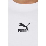 Puma Bombažna kratka majica bela barva | Shoptok.si