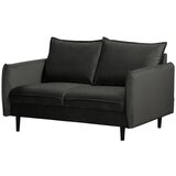Ropez Tamno siva baršunasti sofa 138 cm Juli – | shoptok.hr