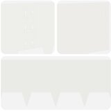  Ograda oko Travnjaka 10 pcs 100 x 30 cm Čelik Bijela | shoptok.hr