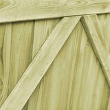 vidaXL vrtna vrata od impregnirane borovine 2 kom 300 x 75 cm | shoptok.hr