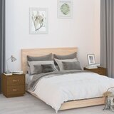  Noćni ormarići 2 kom boja meda 40x34x45 cm od masivne borovine | shoptok.hr