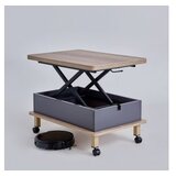 Hanah home Stol za dnevni boravak Nino 90x40x60 cm, Antracit | Eponuda.ba