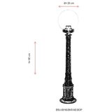 Opviq stubna svetiljka bsu 68160 bkr M2 bop | ePonuda.com