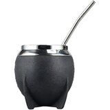 Yerba mate mate kožna šolja 280ml + filter slamčica (bombila) Cene