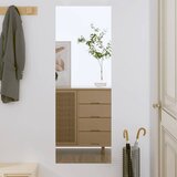  Zidno ogledalo 40 x 100 cm stakleno pravokutno | shoptok.hr
