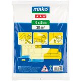 MAKO ponjava za zaščito površin med pleskanjem komfort (4 m x 5 m, srednje debela) Cene
