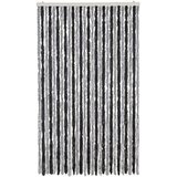  Zastor protiv muha sivo-crni 118 x 220 cm od šenila | shoptok.hr
