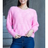 Gemre Pink sweater with Neveri neckline | shoptok.hr