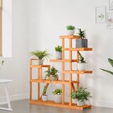  Stalak za cvijeće 110 x 25 x 111 cm od masivne jelovine | shoptok.hr