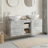  Set namještaja za kupaonicu 3 kom. Betonska siva | shoptok.hr