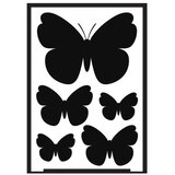  Samolepilna šablona Metulji A5 RABLJENO | Shoptok.si