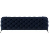 Ropez Tamno plava baršunasti sofa 225 cm Chelsea – | shoptok.hr