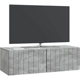 TV ormar za zid Betonska siva 98 x 41 x 30 cm Konstruirano drvo | shoptok.hr