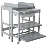 stol za previjanje s kadicom smart griffin grey