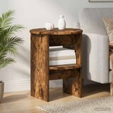  Pomoćni ormarić 2 pcs Dimljeni Hrast Ø40 x 50 cm | shoptok.hr