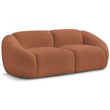 Bobochic Paris Oranžna sedežna garnitura iz tkanine bouclé 230 cm Tina – | Shoptok.si