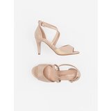 Sergio Leone Women's pearl stiletto sandals | Shoptok.si