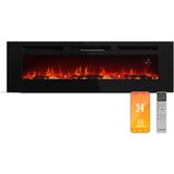 Klarstein Galeras Smart Inteligentni električni kamin | 2 postavke temperature | 16 - 30°| Iluzija LED plamena | Mogućnost spajanja na IOT | shoptok.hr