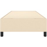  Okvir za krevet s oprugom krem 90x190cm od tkanine | Eponuda.com