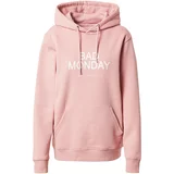 EINSTEIN & NEWTON Sweater majica 'Bad Monday' roza / bijela