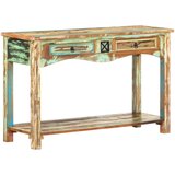  Konzolna mizica 120x40x75 cm trden predelan les Cene