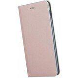  Premium preklopna torbica Huawei P30 - roza s srebrnim robom Cene