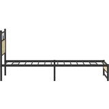 vidaXL Okvir kreveta bez madraca boja hrasta sonome 100x200 cm drveni | shoptok.hr