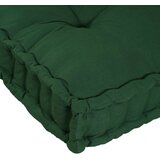vidaXL Blazina za palete Temno zelena Poliester Standard Zložljiva | Shoptok.si