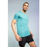 Defacto Fit Slim Fit Crew Neck Printed Sports T-Shirt Cene