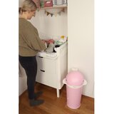 Kindsgut Rožnat plastičen koš za plenice 25 l Whale – | Shoptok.si