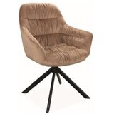  Stolica ASTORIA II - Baršun - tamno bež | shoptok.hr