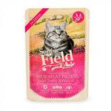 Sam's Field vlažna hrana za mačiće, ukus ćuretine i brokolija, 85g Cene