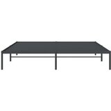 Metalni okvir za krevet crni 193x203 cm | shoptok.hr
