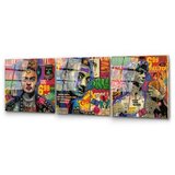 WALLXPERT dekorativna slika iz 3 dela uv 856 50 x 50 | ePonuda.com