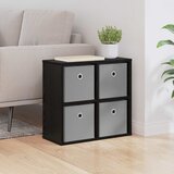  Kreveta s ladicama Crni hrast 49,5 x 22 x 47 cm | shoptok.hr