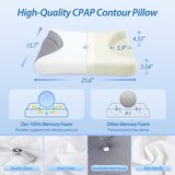 HOMCA ortopedska CPAP blazina iz spominske pene - 65 × 40 cm | Shoptok.si
