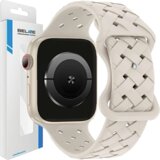 Beline pas za apple watch silikonsko pletena 42/44/45/49MM etui bež, (21969032) | Shoptok.si