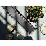 Rea Tuš kanalica NEOX PRO Nickiel Brush 90 | shoptok.hr