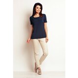 Infinite You Woman's Blouse M100 Navy Blue Cene