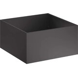  Vrtna saksija 2 kom. Crna 60 x 60 x 40 cm Čelična vrata - Crna 60 x 60 x 40 cm 2 | shoptok.hr