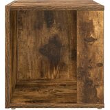  Bočni stolić dimljeni hrast 33 x 33 x 34,5 cm konstruirano drvo | shoptok.hr