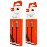 DEEPBASS Adapter audio 3,5mm na Type C 1.2m CRNI | ePonuda.com