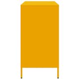 vidaXL Komoda boja senfa 101,5x39x73,5 cm hladno valjani čelik | shoptok.hr