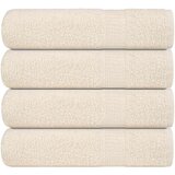 vidaXL Brisače 4 kos krem 70x140 cm 360 gsm 100% bombaž | Shoptok.si