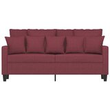  Dvosjed od tkanine crvena boja vina 140 cm | shoptok.hr