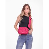 Vuch Crossbody torba Massimo Mini Leaves Pink, 15 x 21,5 cm | shoptok.hr