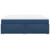  Krevet s oprugama i madracem plavi 180x200 cm od tkanine | shoptok.hr