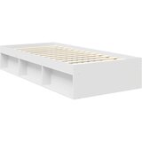  Krevetna konstrukcija Bijelo 90 x 200 cm Čvrsto borovo drvo | shoptok.hr